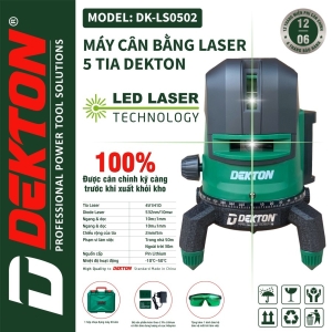 MÁY CÂN BẰNG LASER DEKTON - DK LS0502 MÁY CÂN BẰNG LASER DEKTON - DK LS0502