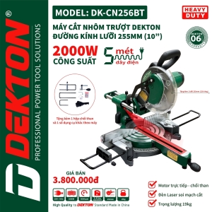 MÁY CẮT NHÔM DEKTON DK CN 256 BT