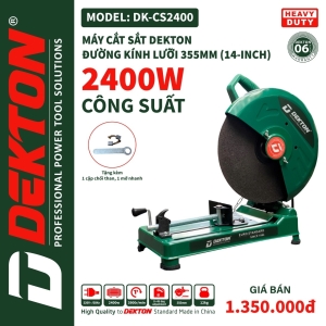 MÁY CẮT SẮT DEKTON - DK-CS 2400 - 2400W MÁY CẮT SẮT DEKTON - DK-CS 2400 - 2400W