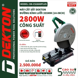 MÁY CẮT SẮT DEKTON - DK-CS 2800 PLUS - 2800W