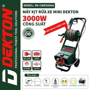 Máy rửa xe Dekton DK CWR 3000A
