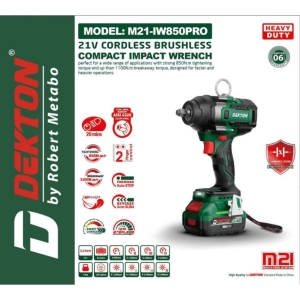 Thân Máy siết Bulong Dekton M21 - IW 850 PRO - đầu 1/ 2" (chưa pin sạc) Thân Máy siết Bulong Dekton M21 - IW 850 PRO - đầu 1/ 2" (chưa pin sạc)