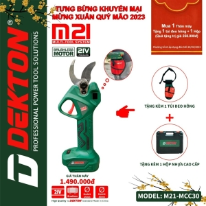 Thân Máy cắt cành Dekton M21-MCC30 (Chưa Pin sạc) Thân Máy cắt cành Dekton M21-MCC30 (Chưa Pin sạc)
