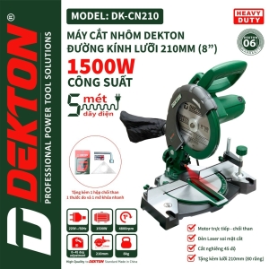 MÁY CẮT NHÔM DEKTON DK CN 210 - Lưỡi thép MÁY CẮT NHÔM DEKTON DK CN 210 - Lưỡi thép